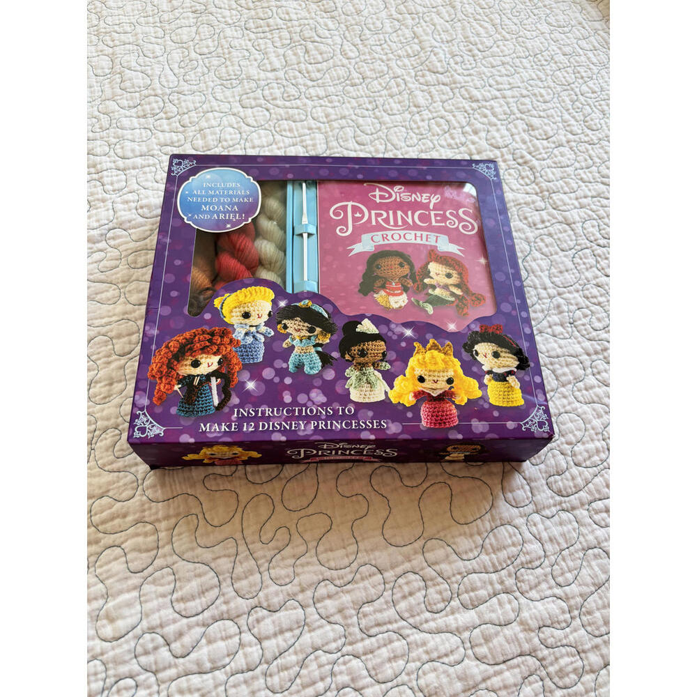 Disney Princess Crochet Kit 12 Princesses